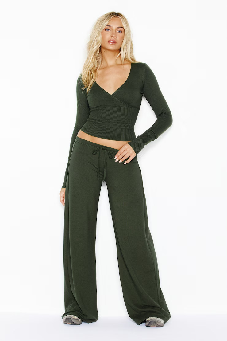 Stretchterry Wide Leg Pants - Image 3