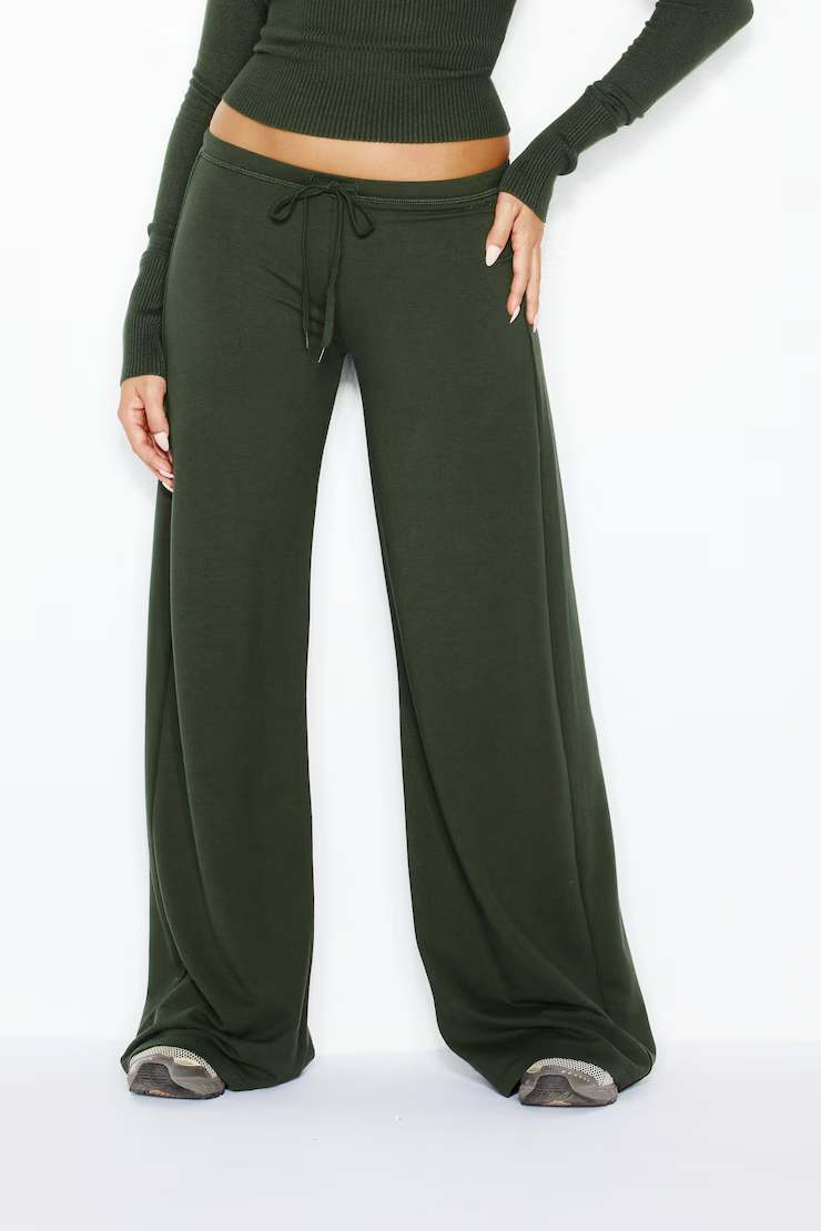 Stretchterry Wide Leg Pants - Image 4