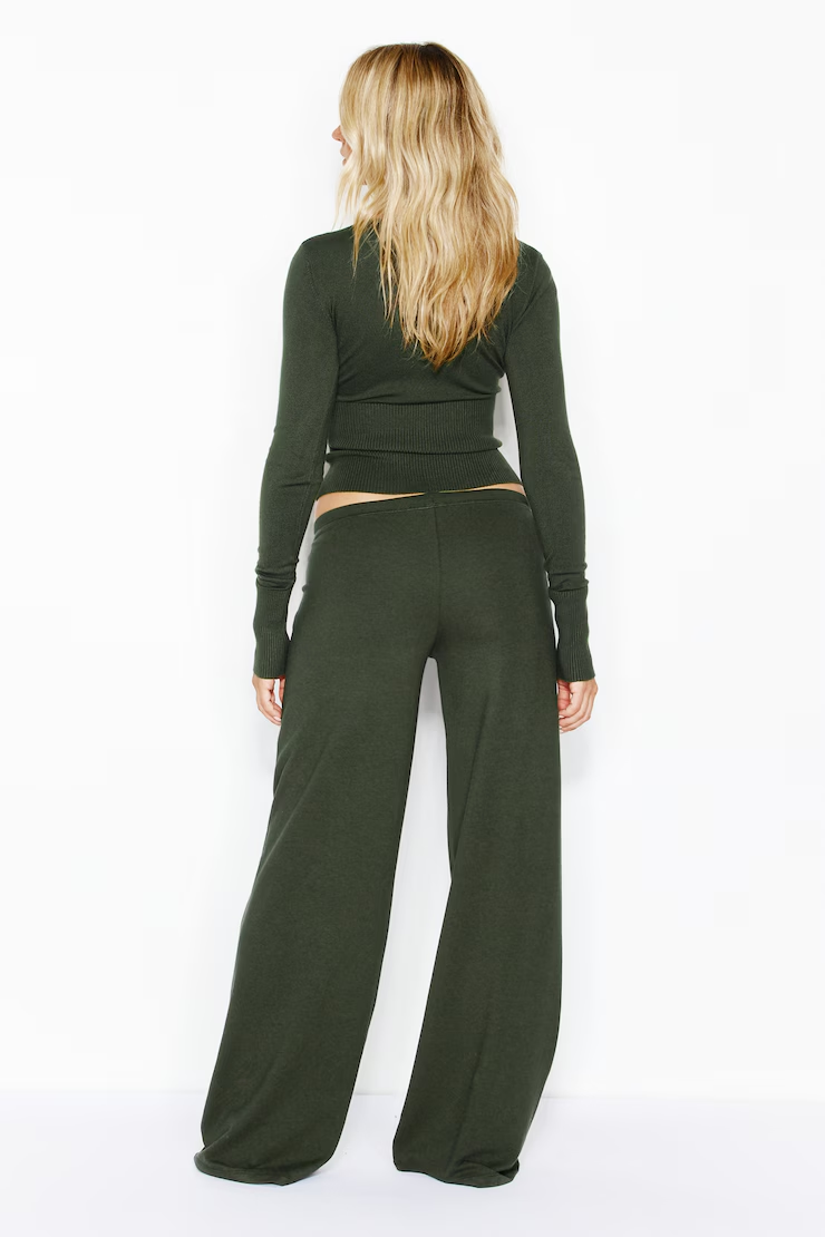 Stretchterry Wide Leg Pants - Image 8