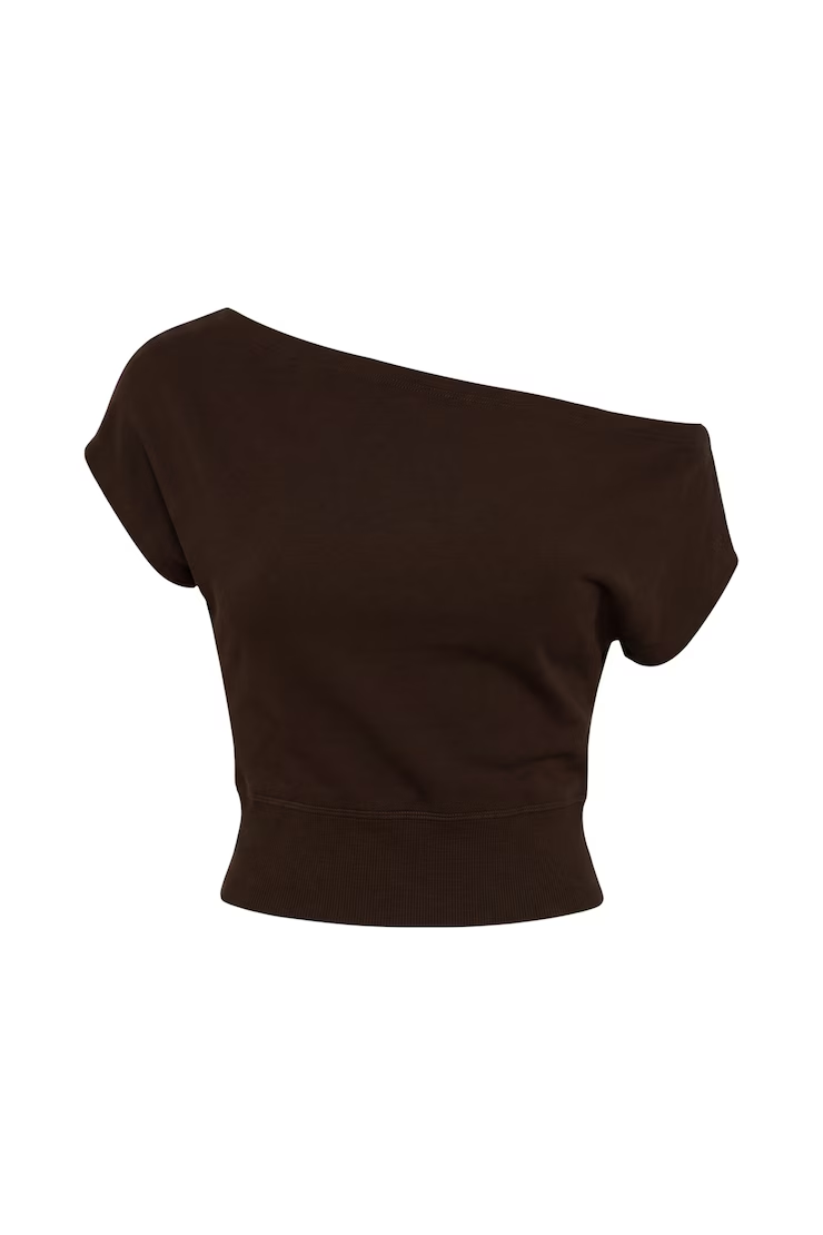 Stretchterry Off Shoulder Top - Image 2