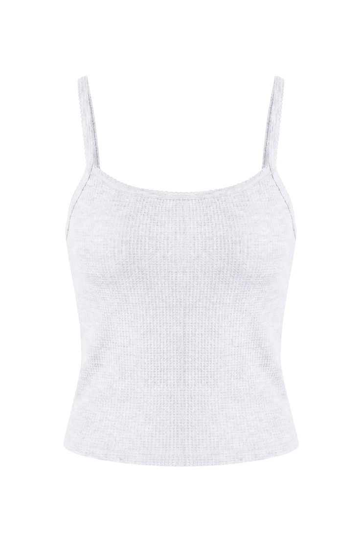 Waffle Cami Top - Image 2
