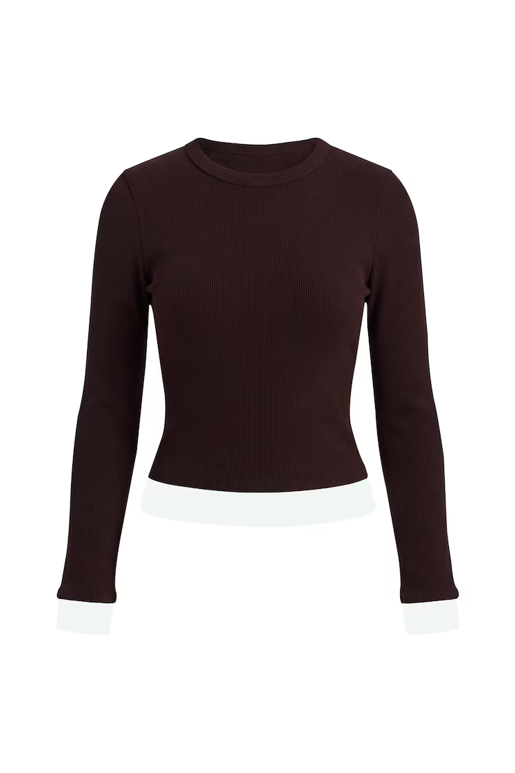 Snatchrib Double Layer Longsleeve Top - Image 2