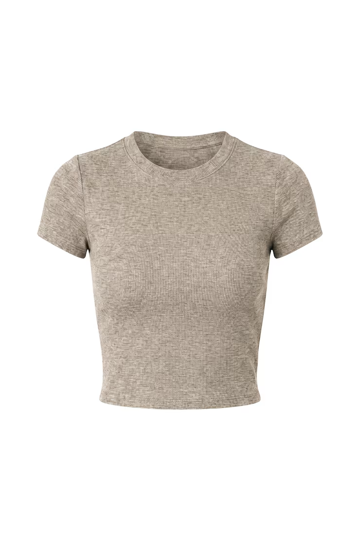 Snatchrib Cropped Crewneck T-Shirt - Image 2