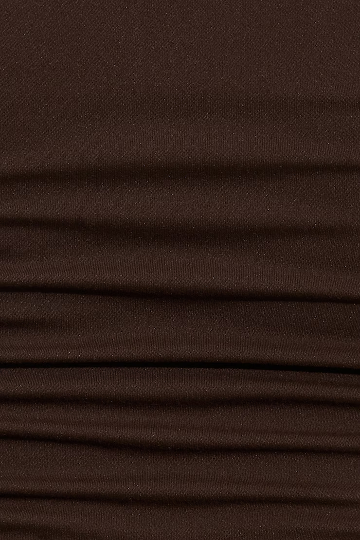 Sleek Plunge Halter Top - Image 4