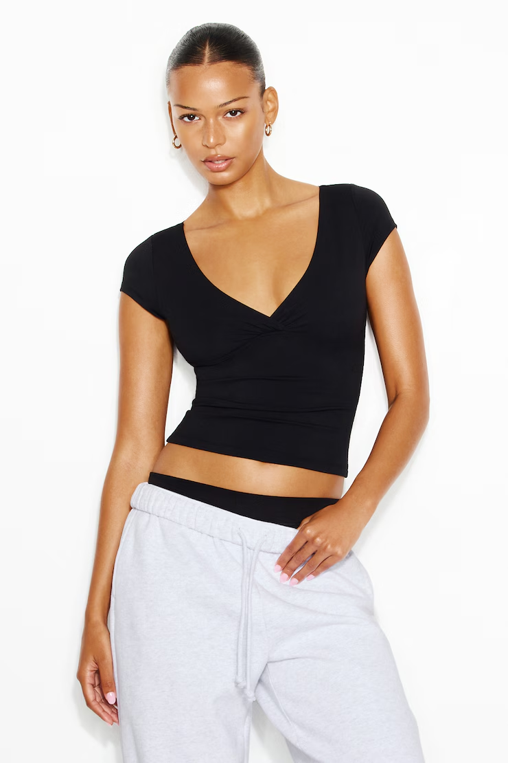 Sleek Crossover T-Shirt