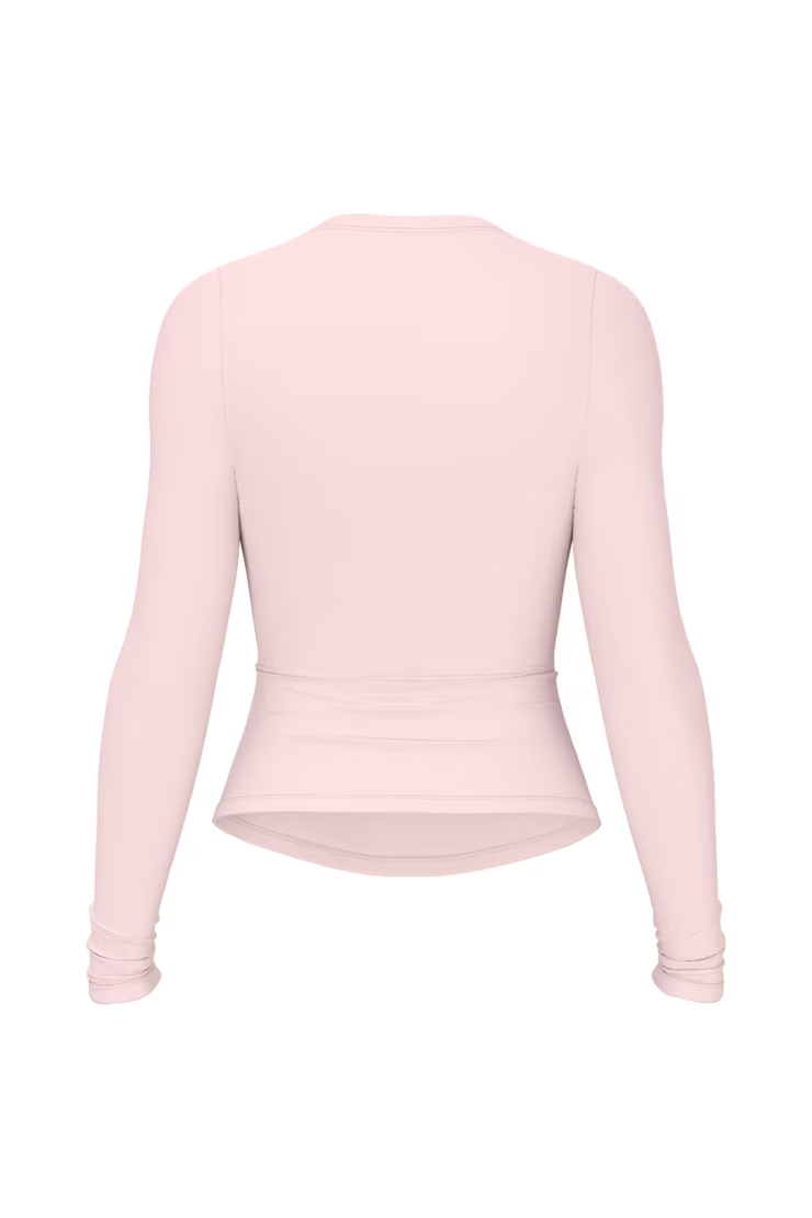 Sleek Crewneck Longsleeve Top - Image 7