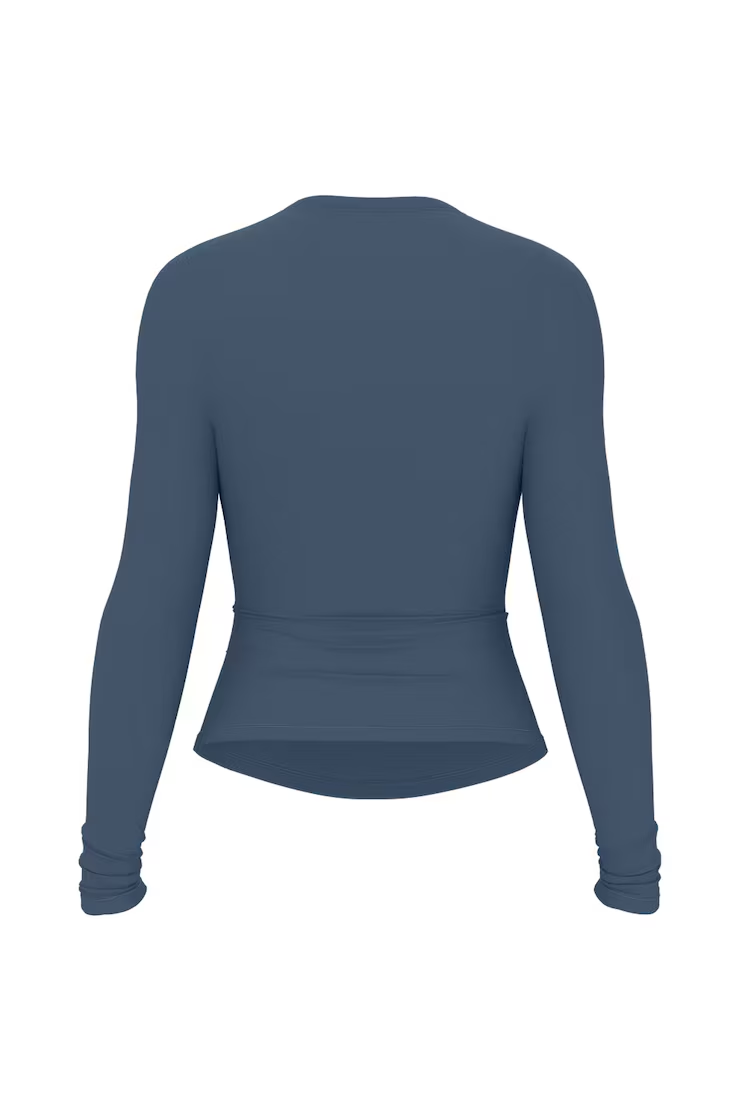 Sleek Crewneck Longsleeve Top - Image 7