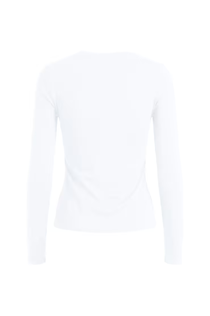 Sleek Crewneck Longsleeve Top - Image 7