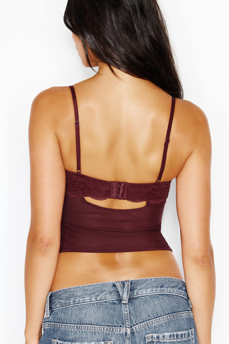 Sabrina Sheer Lace Corset Top - Image 6