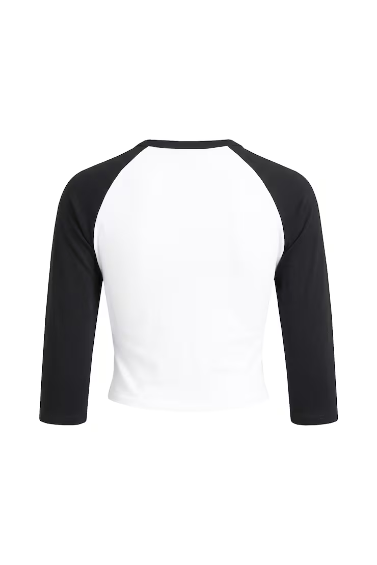 Raglan Baseball 3/4 Sleeve Top - Image 7