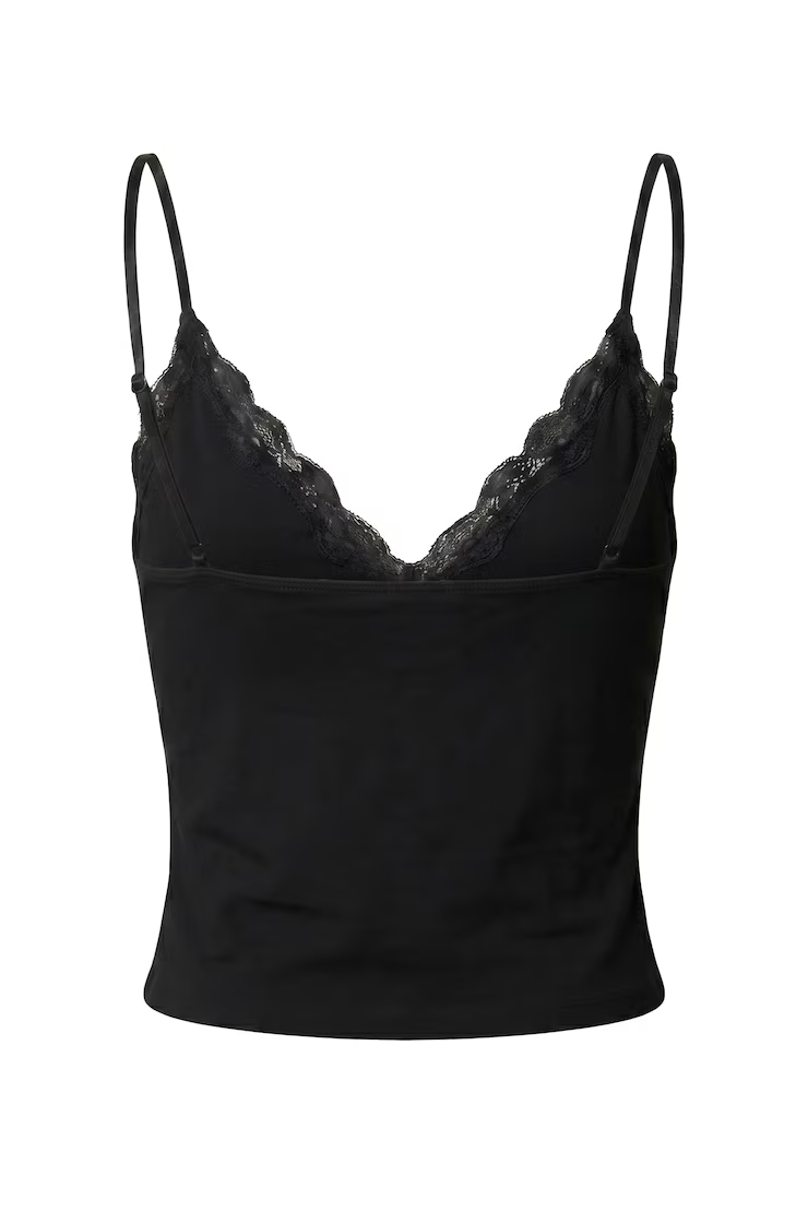 Plunge Lace Trim Cami Top - Image 7