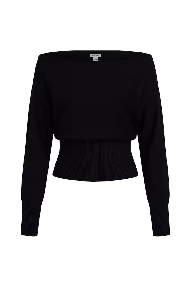 Off Shoulder Reset Long Sleeve Top - Image 2