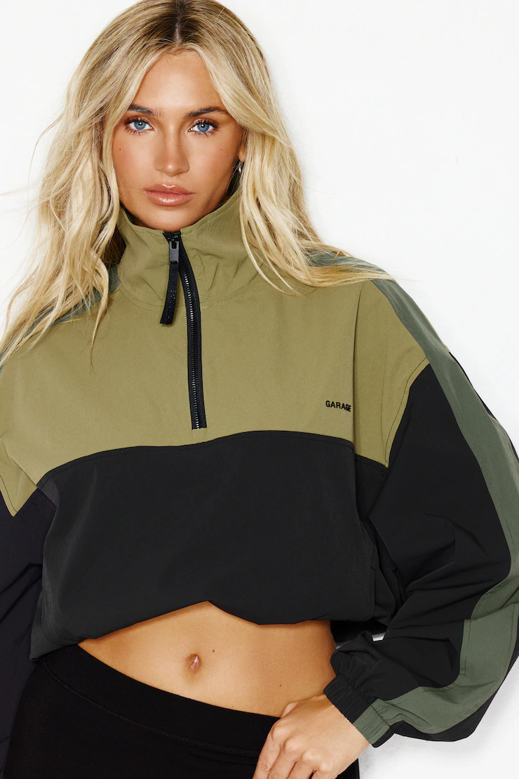 Nylon Anorak Jacket