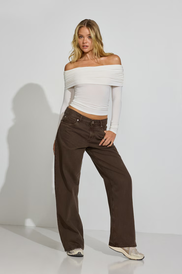 Low Rise Baggy Pants - Image 2