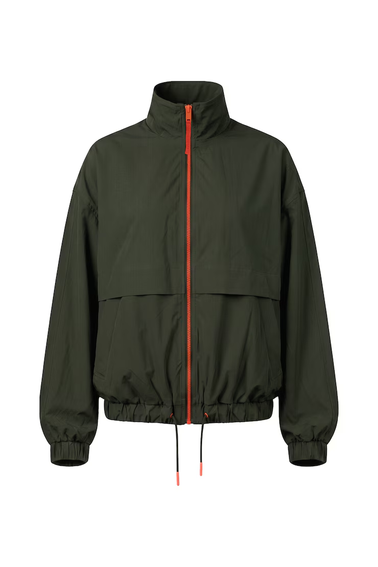 Long Water Repellent Windbreaker - Image 2