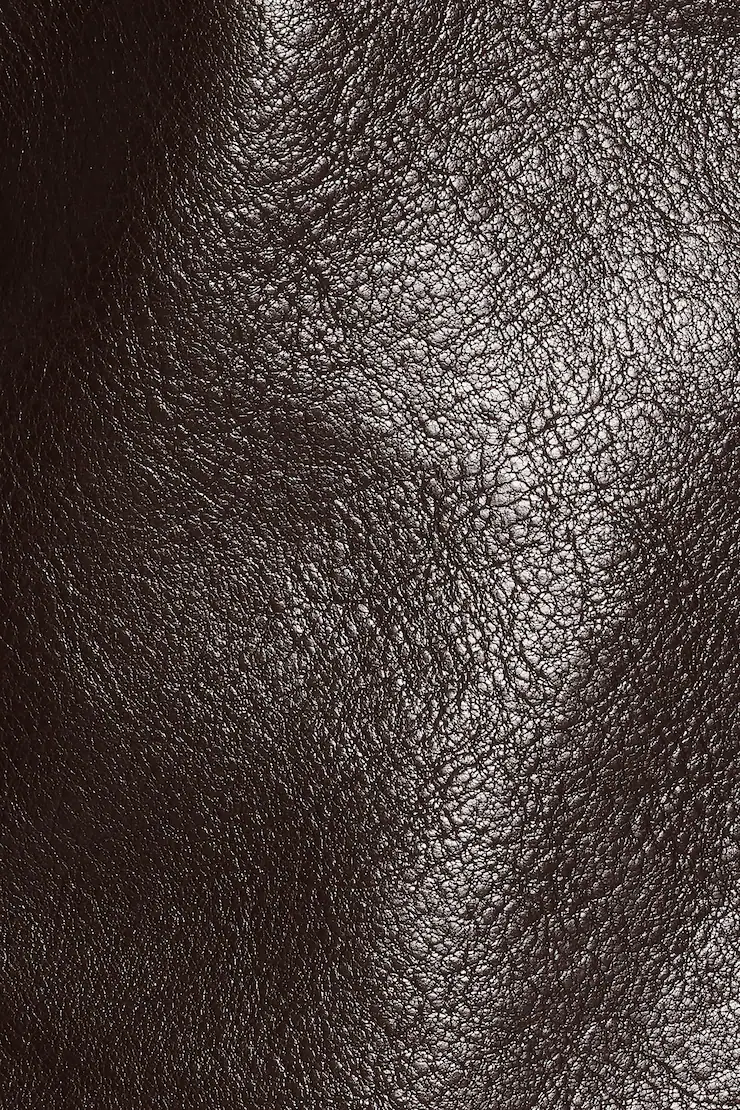 Faux-Leather Worker Jacket - Image 9