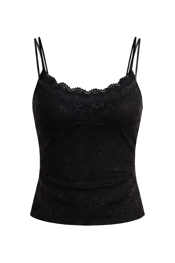 Double Layer Lace Cami Top - Image 2