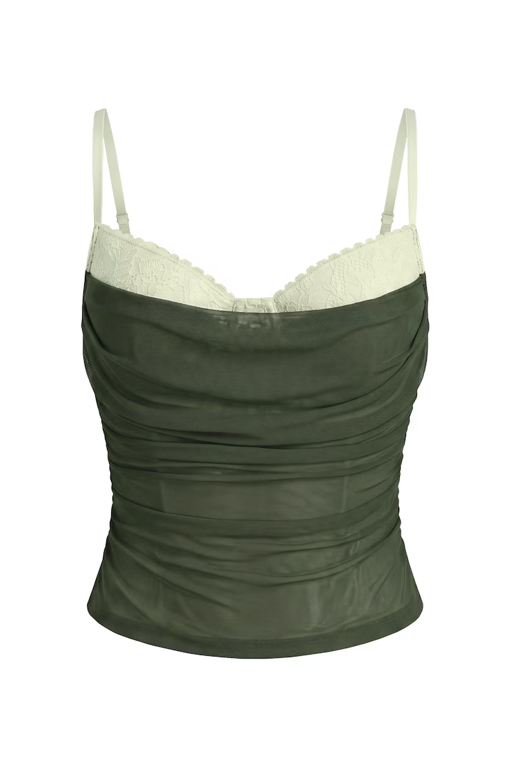 Ally Mesh Peekaboo Bustier - Image 2