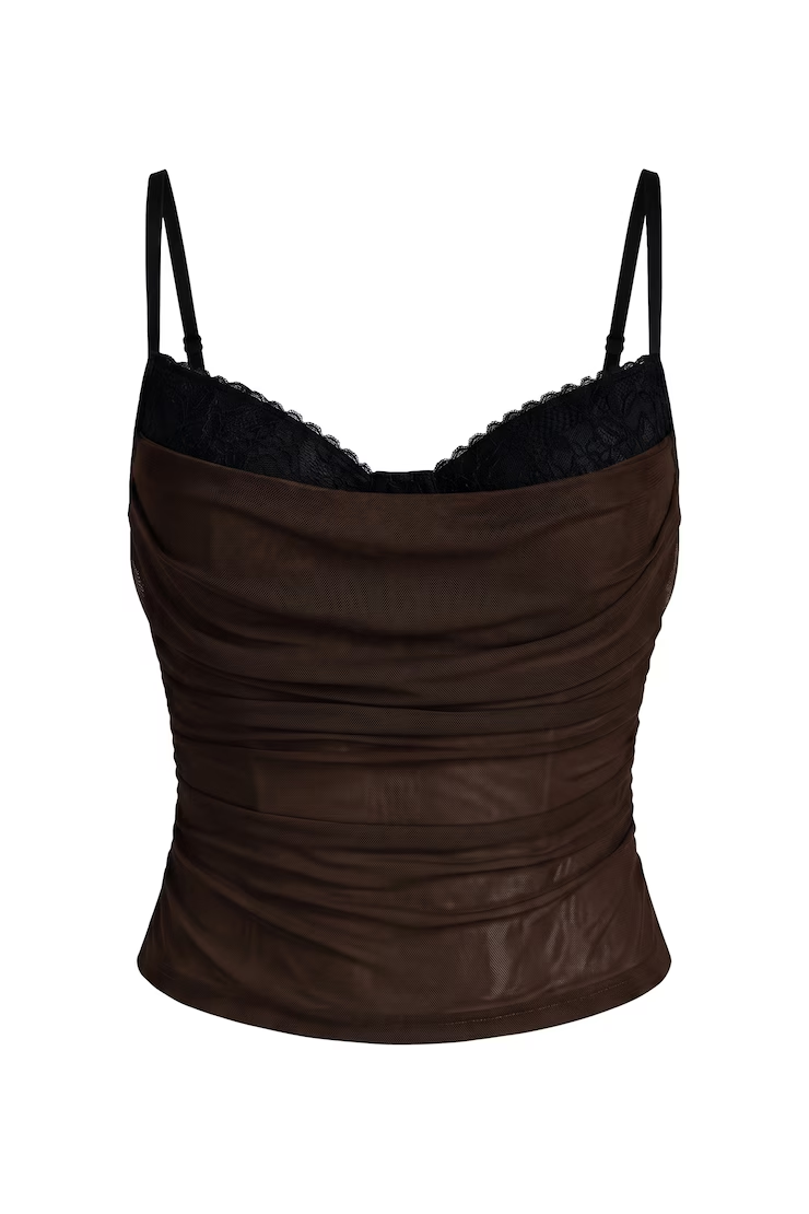 Ally Mesh Peekaboo Bustier - Image 2