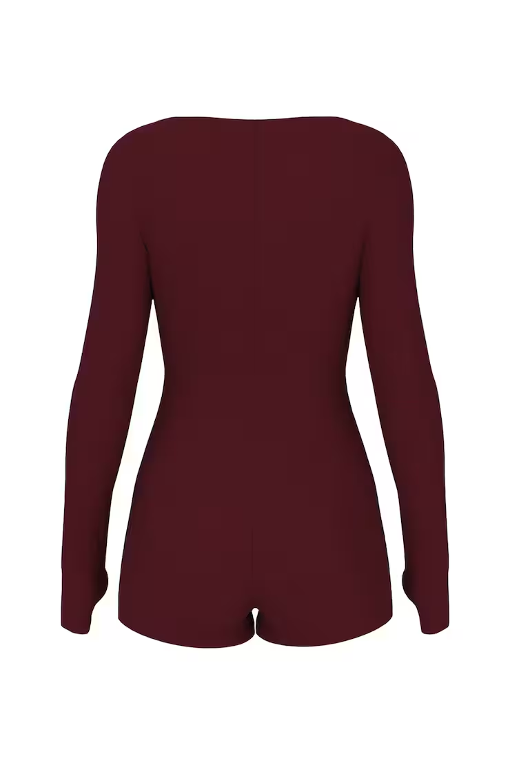 Active Squareneck Romper - Image 7