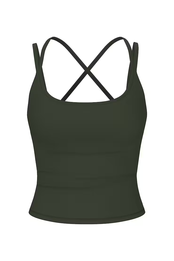 Active Double Strap Cami Top - Image 2